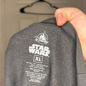 Disney Star Wars Charcoal Sweatshirt XL